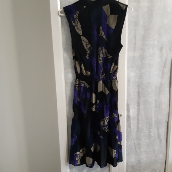 Numph pleated midi dress abstract medium - Picture 6 of 6